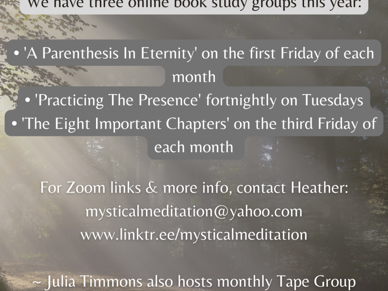 Spiritual Book Study Groups